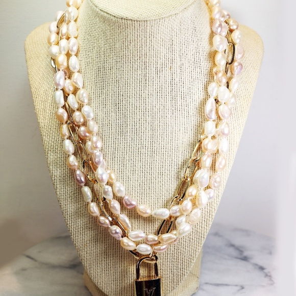 Iris & Lily London Pearl Lariat Necklace New With Tags - Picture 15 of 16